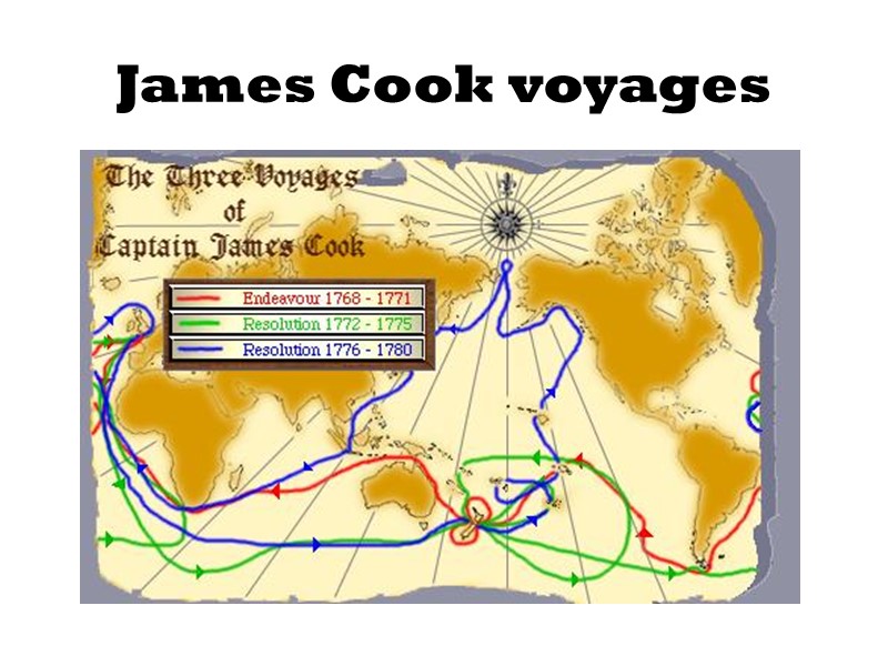 James Cook voyages